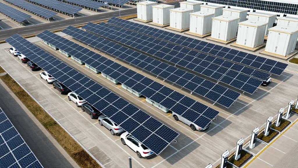 Pensiline Fotovoltaiche con Colonnine di Ricarica e Accumulo: La Nuova Frontiera di Crescita nel Solare Commerciale